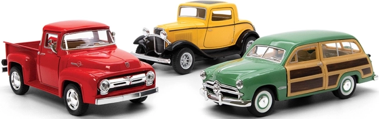 Metal car model Ford Classic