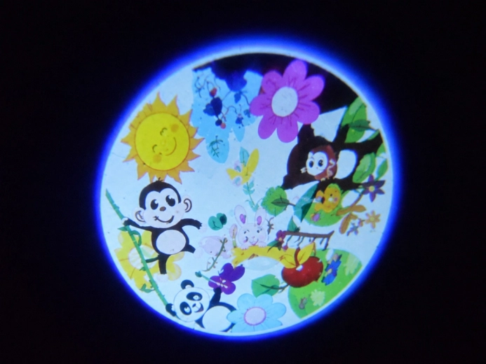 Projector and gentle night light