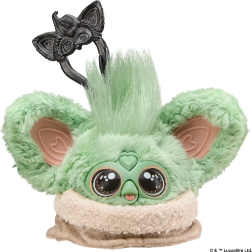 Backpack clip and movable ears