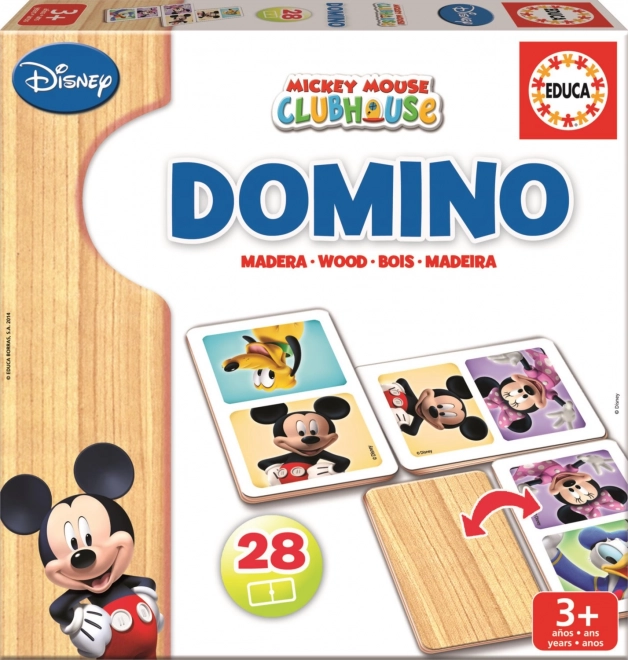Koka domino Mikijs un Minnija