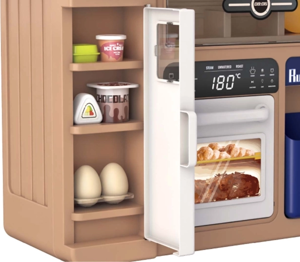 Practical appliances and storage space