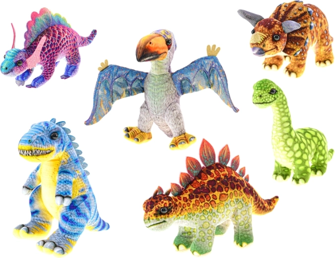 Plīša dinozaurs 18–26 cm – mīksta rotaļlieta pašiem mazākajiem