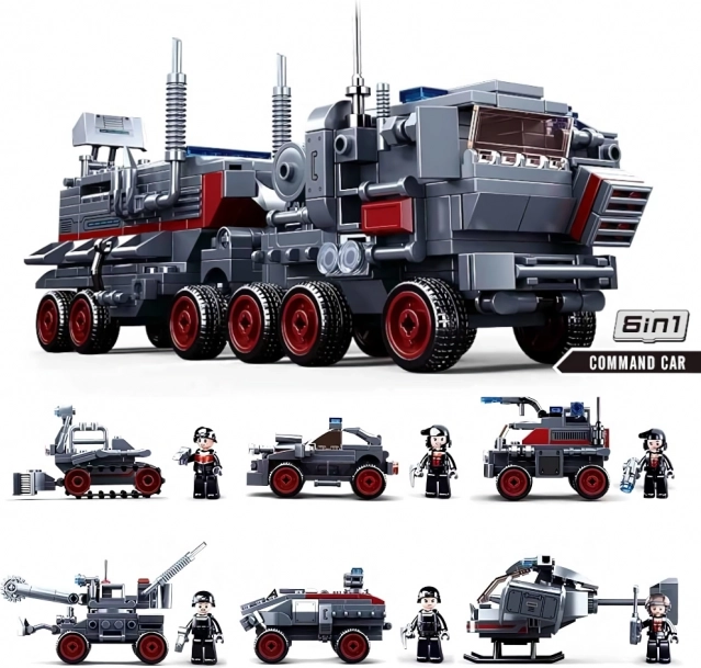 Sluban Space War Command Vehicle – standalone building set part