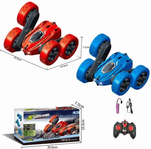 RC kaskadieru auto Twister Drift Stunt