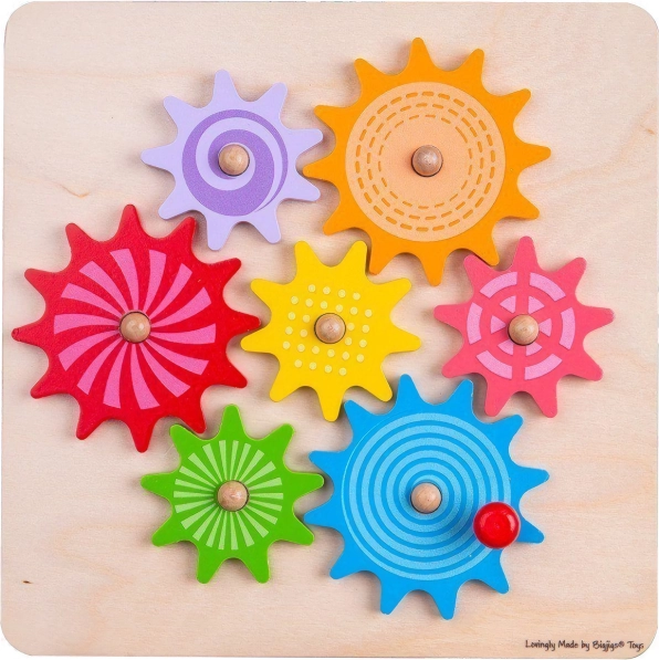 Bigjigs Toys krāsaini zobrati bērniem