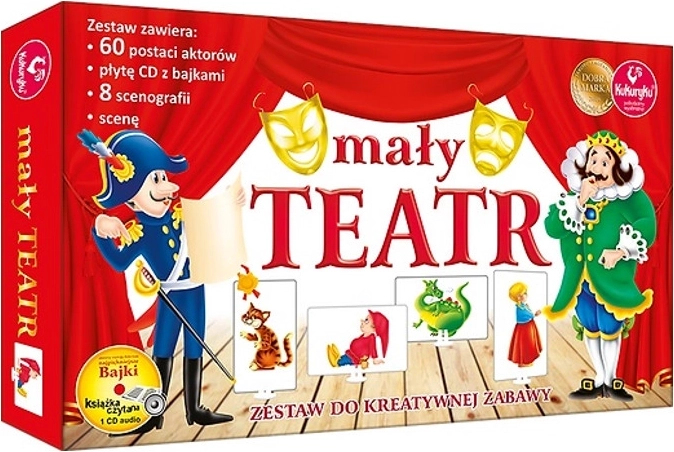 Spēle Mazais teātris – komplekts bērnu teātrītim