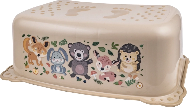 Maltex anti-slip step stool The Nature Buddies fox beige