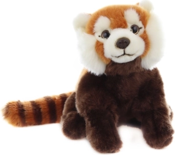 Plīša sarkanā panda 26 cm
