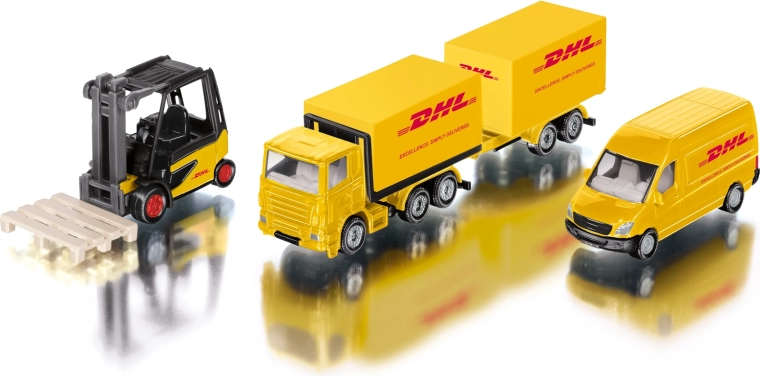 DHL Logistics Gift Set – Vehicles - 1 piece
