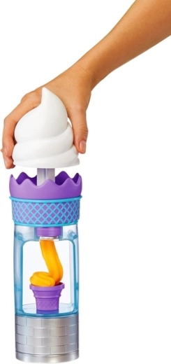 Spiral soft-serve making and fun attachments
