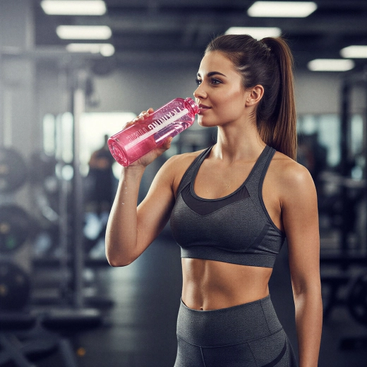 Sporta plastmasas pudele Training Time 550 ml – 1 gab.