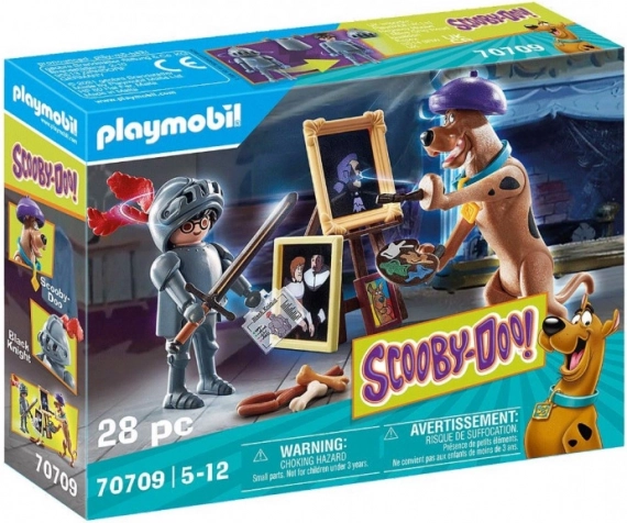 Playmobil Scooby-Doo piedzīvojums ar melno bruņinieku