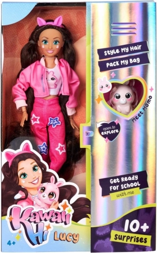 Lelle Kawaii Hi Lucy un trusītis Momo