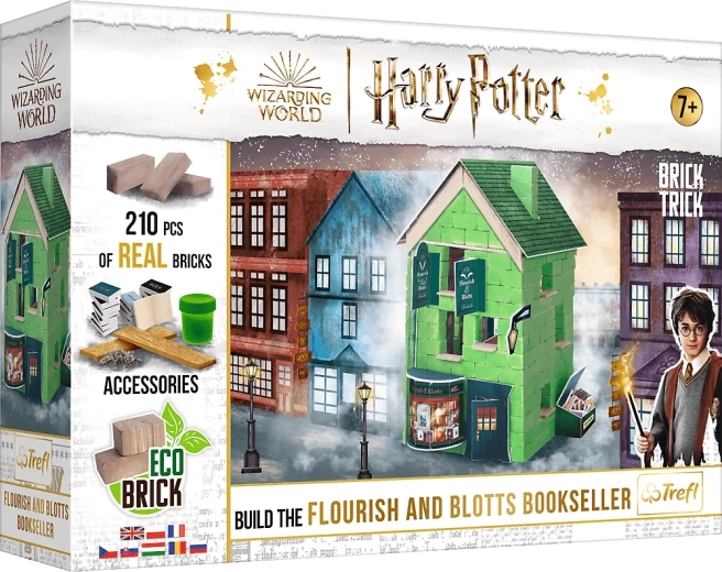 Konstruktors BRICK TRICK HARRY POTTER – grāmatnīca “Flourish and Blotts”, 210 detaļas