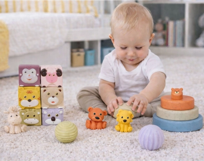 Mīksta EKO gumija drošām rotaļām