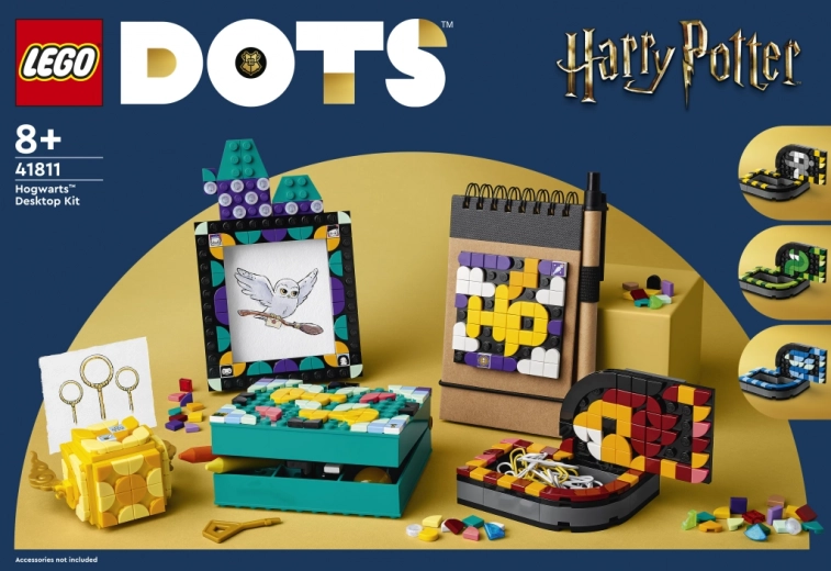 LEGO DOTS Desk Accessories – HARRY POTTER Hogwarts (41811)