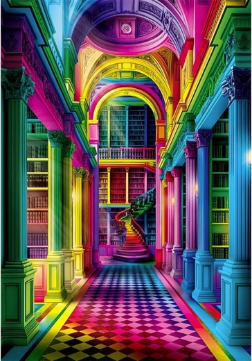 Clementoni puzle ColorBoom: Athenaeum 1000 gabali