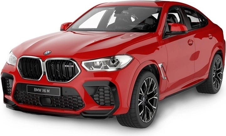 Tālvadības auto BMW X6 M Rastar 1:14 sarkans
