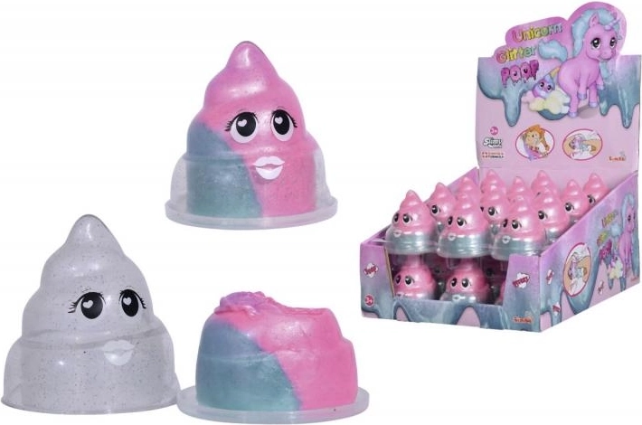 Slimy Unicorn pirdzošais gļots trauciņā 80 g