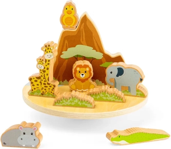 Bigjigs Toys koka līdzsvara spēle “Džungļi”