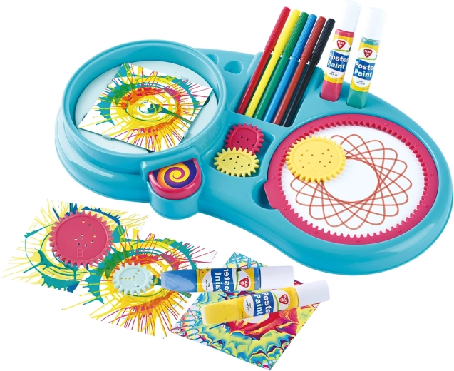 Playgo spirogrāfa komplekts 33 gab. - 1 gabals