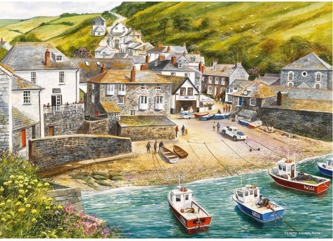 Gibsons puzle Ostas Port Isaac, Kornvola – 500 gab.