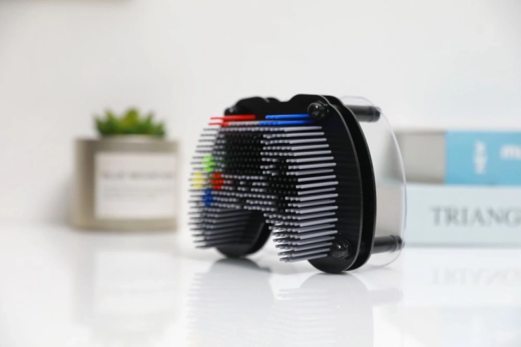 Compact desk decoration