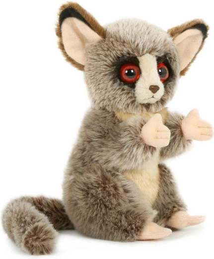 Plush Galago Monkey Sitting 18 cm