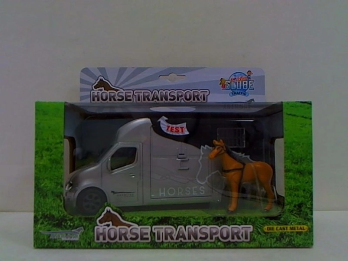 Kids Globe Anemone Horse Transporter with Sound and Horse Figurine