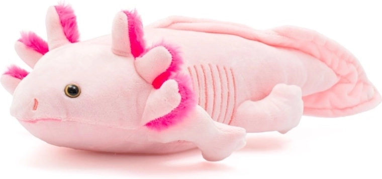 Plīša aksolotls Baby Mix 45 cm rozā