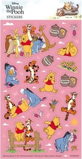 CCG Winnie the Pooh stickers on foil (F2)