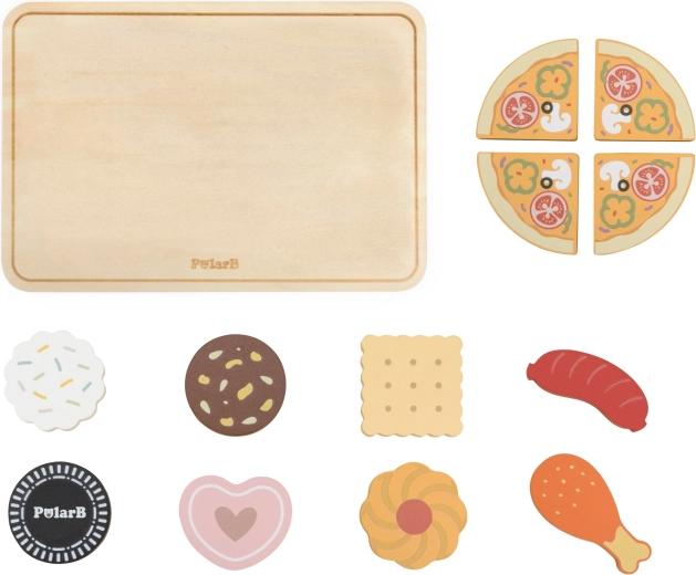 12 daļu koka piederumi