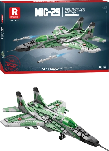 MiG-29 Fighter Jet Building Set (1290 pieces)