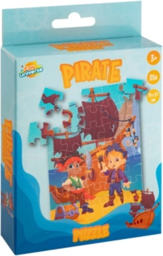 Bērnu puzle Pirāti 35 detaļas