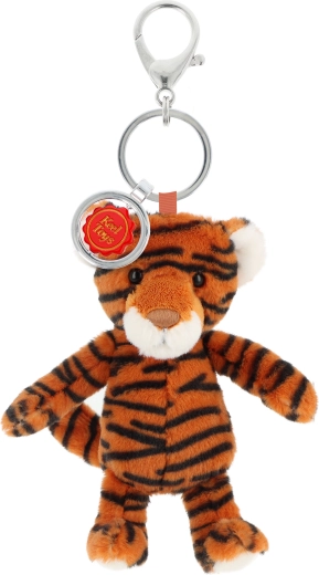 Keeleco plush Tiger keychain from the Magical World collection, 14 cm