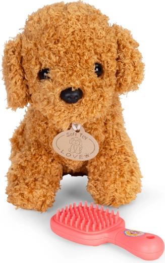 Grooming brush to learn care and gentleness