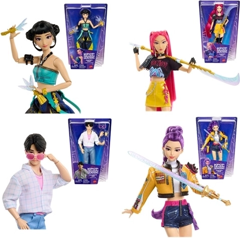 Mattel K-pop Demon Hunters modes lelle sortimentā – 1 gab.