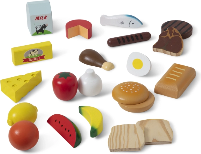 Durable wooden pieces for small hands