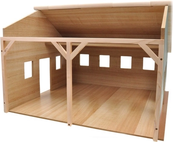 Kids Globe wooden garage and shelter for tractors 1:16 - 1 piece