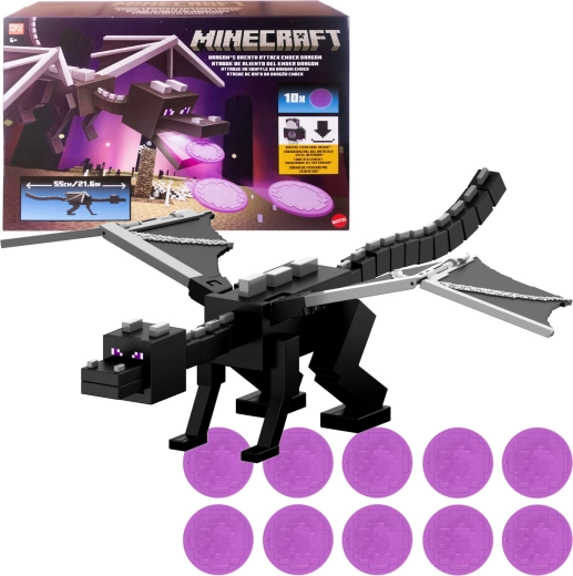 Minecraft Ender drak – uzbrukums “Pūķa elpa” 55 cm