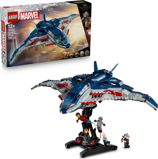LEGO® Marvel 76325 Atriebēji: Ultrona laikmets Quinjet iznīcinātājs