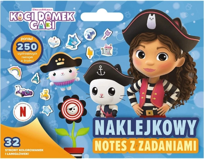 Gabijas maģiskā mājiņa – uzdevumu uzlīmju burtnīca