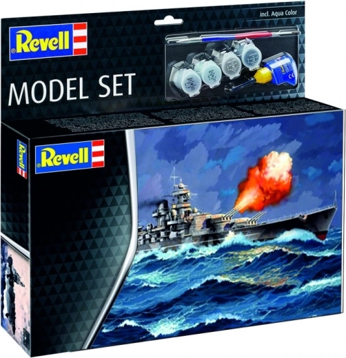Model kit battleship Gneisenau 1:1200