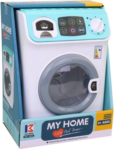 Washing machine for children on batteries