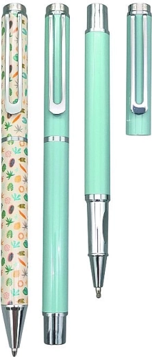 CONCORDE Stella Gift Set – ballpoint pen and rollerball, light blue