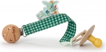 Pacifier Clip with Little Dragon Joe