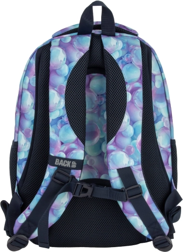 Spacious backpack for comfortable carrying