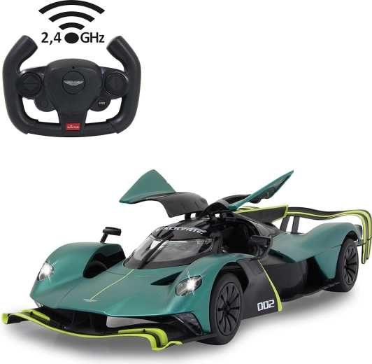 Radiovadāms Aston Martin Valkyrie AMR Pro 1:14, tumši zaļš