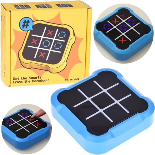 Electronic logic game 4-in-1: tic-tac-toe and memory