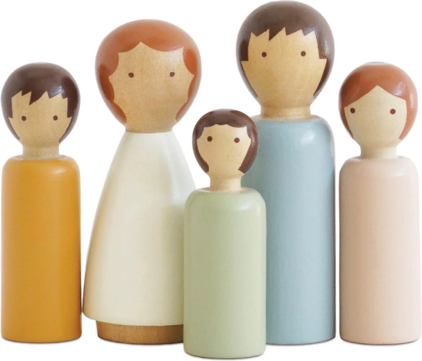 Le Toy Van wooden family for dollhouse